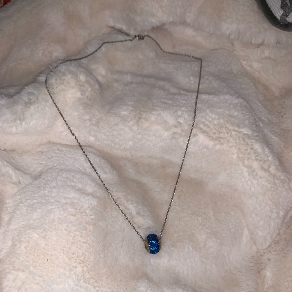 BLUE BEADED NECKLACE NWT!💎 - Picture 1 of 4
